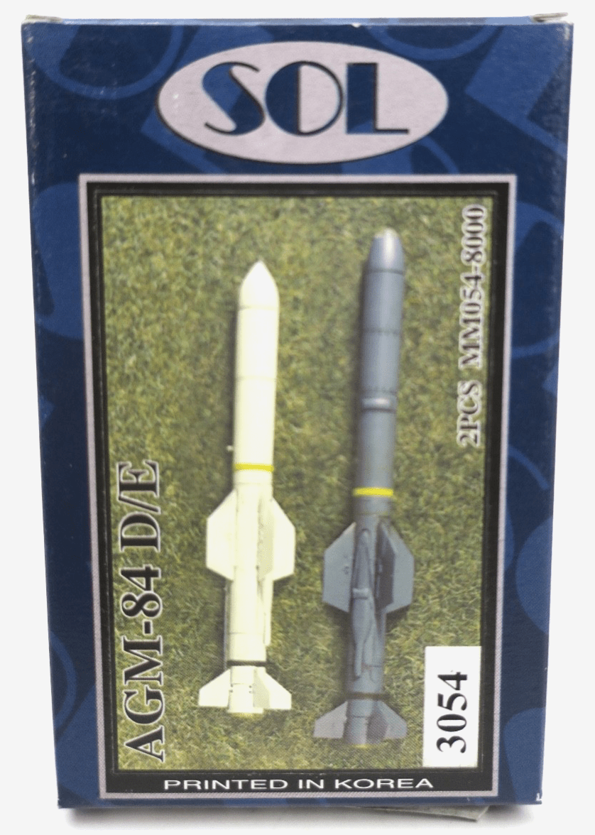 SOL 1/48 AGM - 84 D/E 2 PCS Resin Kit 3054 - WISE GUYS HOBBIES LLC
