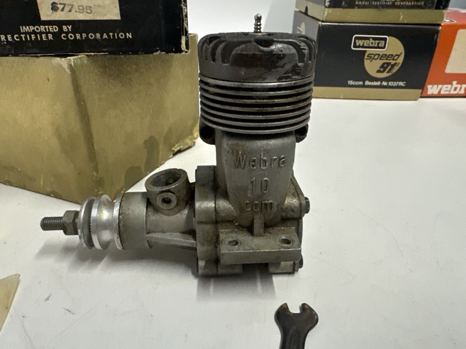 WEBRA ENGINE - WEBRA 61 BLACKHEAD - NR. 1020 RC BOXED - WISE GUYS HOBBIES LLC