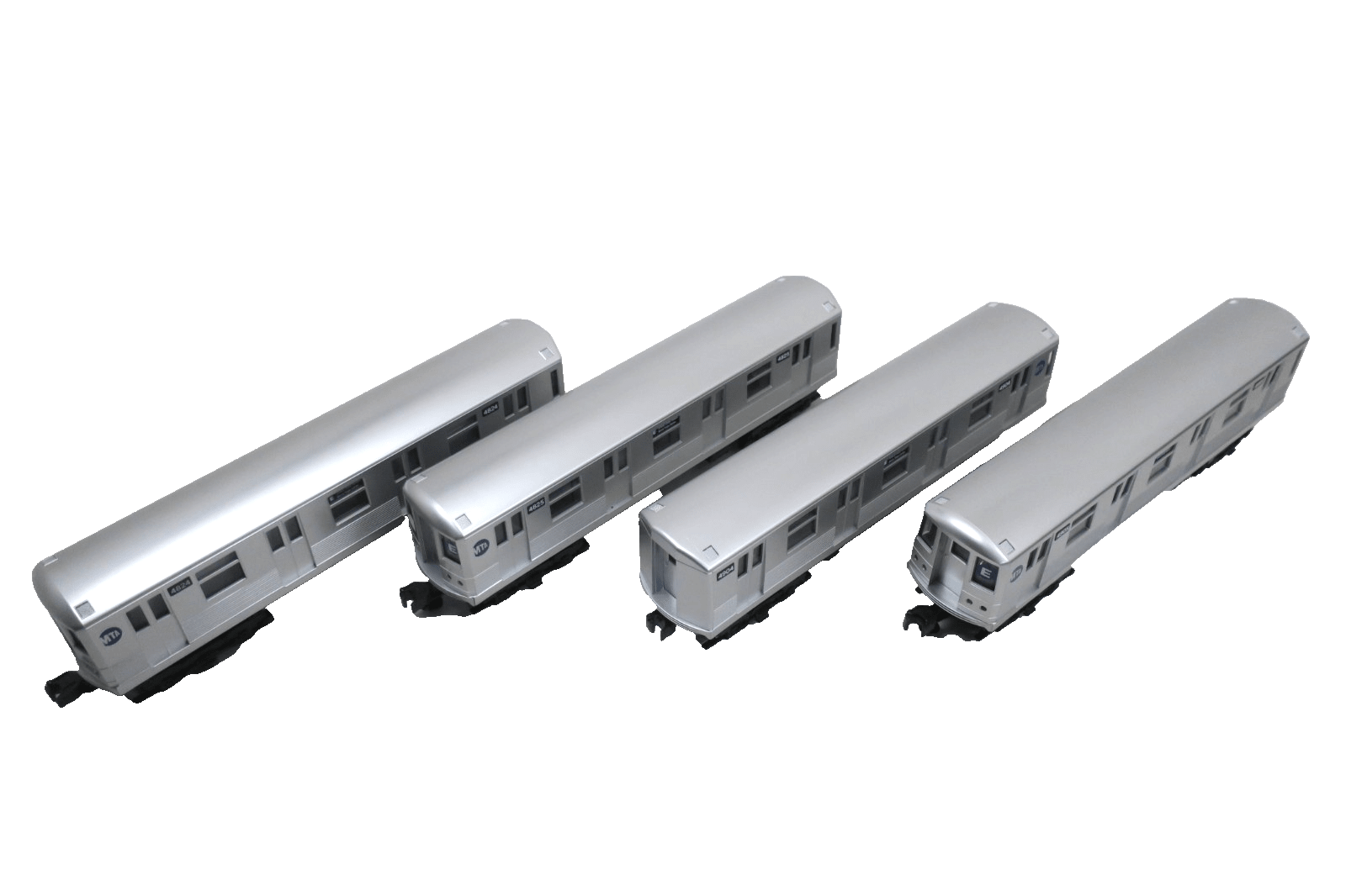MTH 30 - 2162 - 1 O MTA R - 42 Silver Subway Set with Proto w/PS1 (Set of 4) LN/Box - WISE GUYS HOBBIES LLC