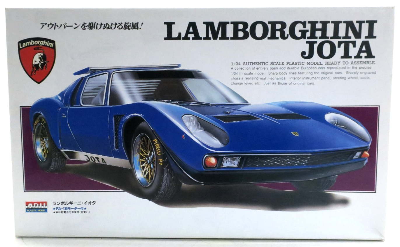 Arii 1/24 Lamborghini Jota Model Kit #A594-800