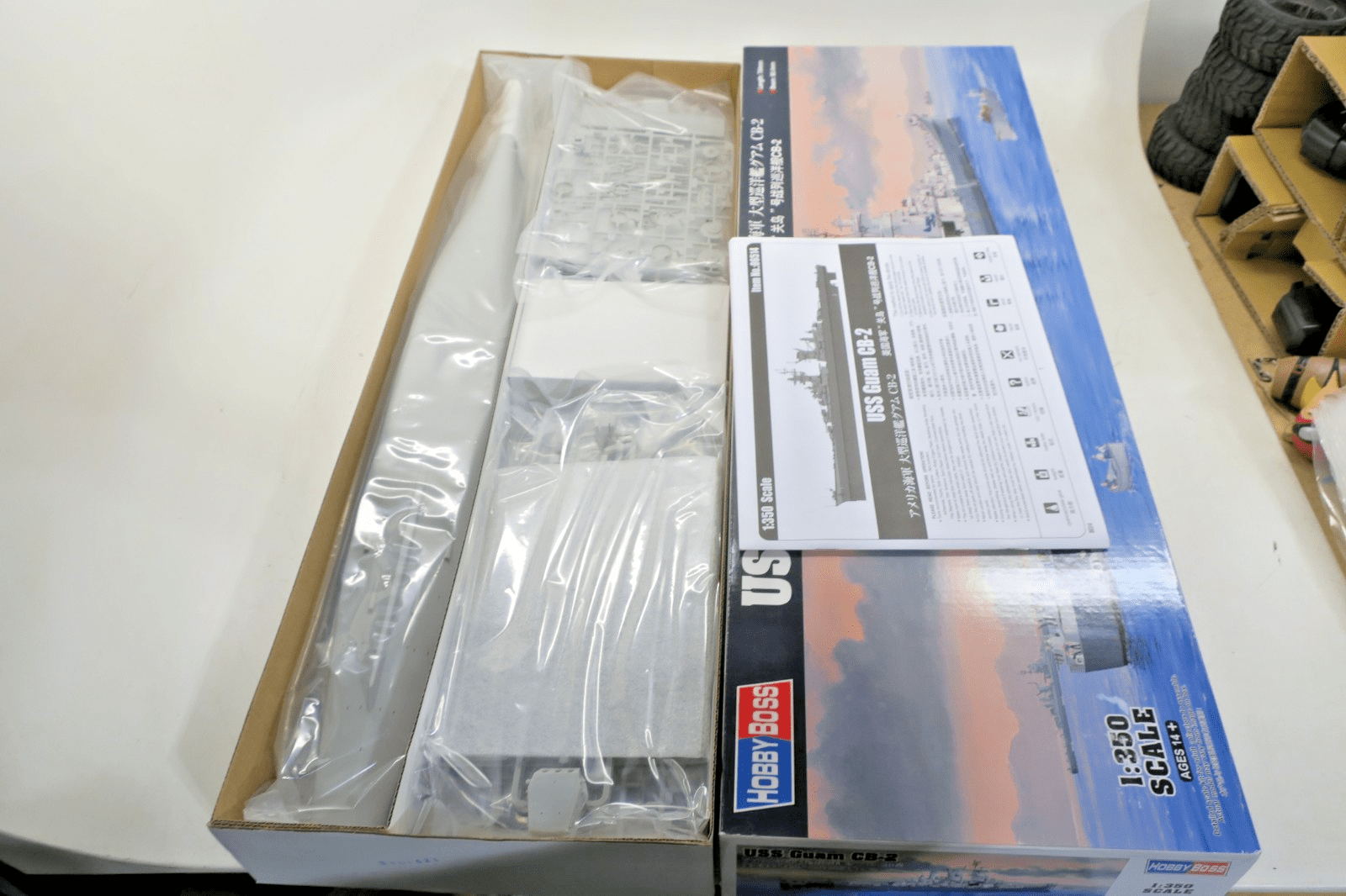 Hobby Boss 1/350 USS Guam CB-2 Model Kit 86514 - WISE GUYS HOBBIES LLC