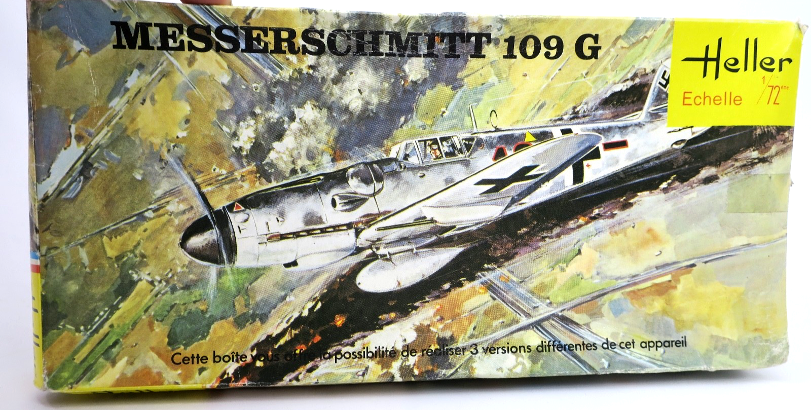 Heller 1/72 Messerschmitt BF - 109 G Model Kit 076 - WISE GUYS HOBBIES LLC