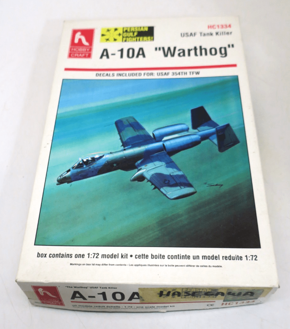 Minicraft Hasegawa 1/72 Fairchild A - 10A Thunderbolt II Model Kit DIFFERENT BOX - WISE GUYS HOBBIES LLC