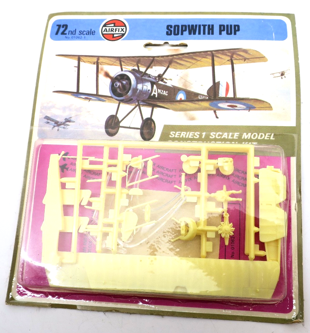 Airfix 1/72 Sopwith Pup Model Kit 01062 - 1 - WISE GUYS HOBBIES LLC