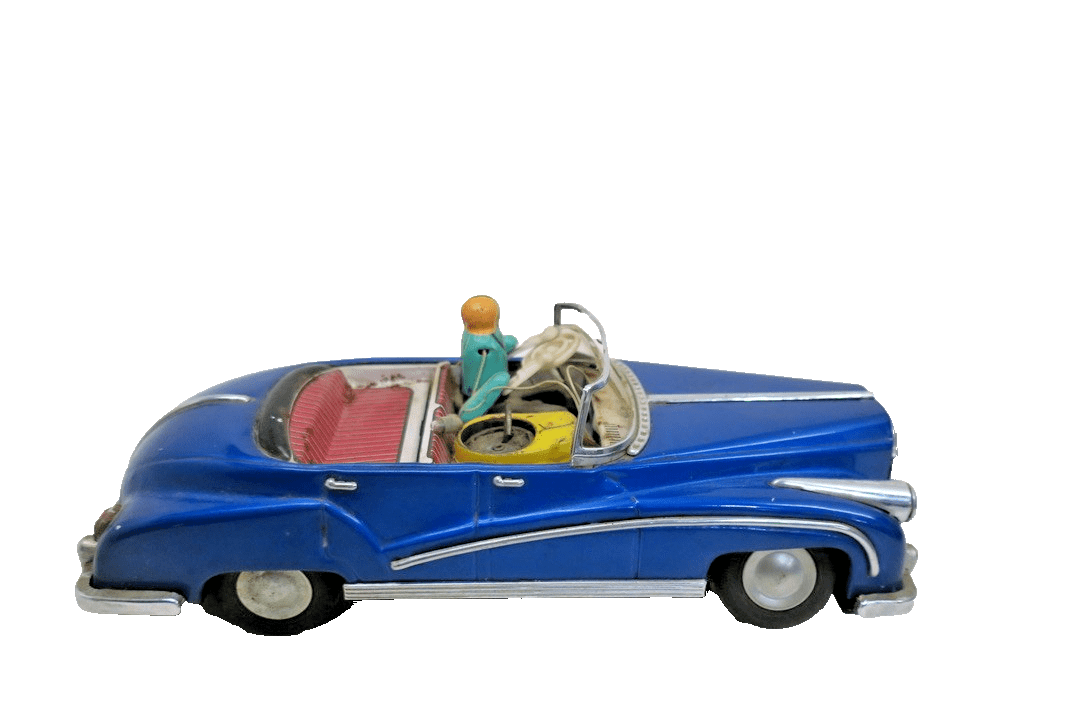 Vintage - Tin Battery Operated “Photoing on Car” Toy - Original Box - 1960's - WISE GUYS HOBBIES LLC