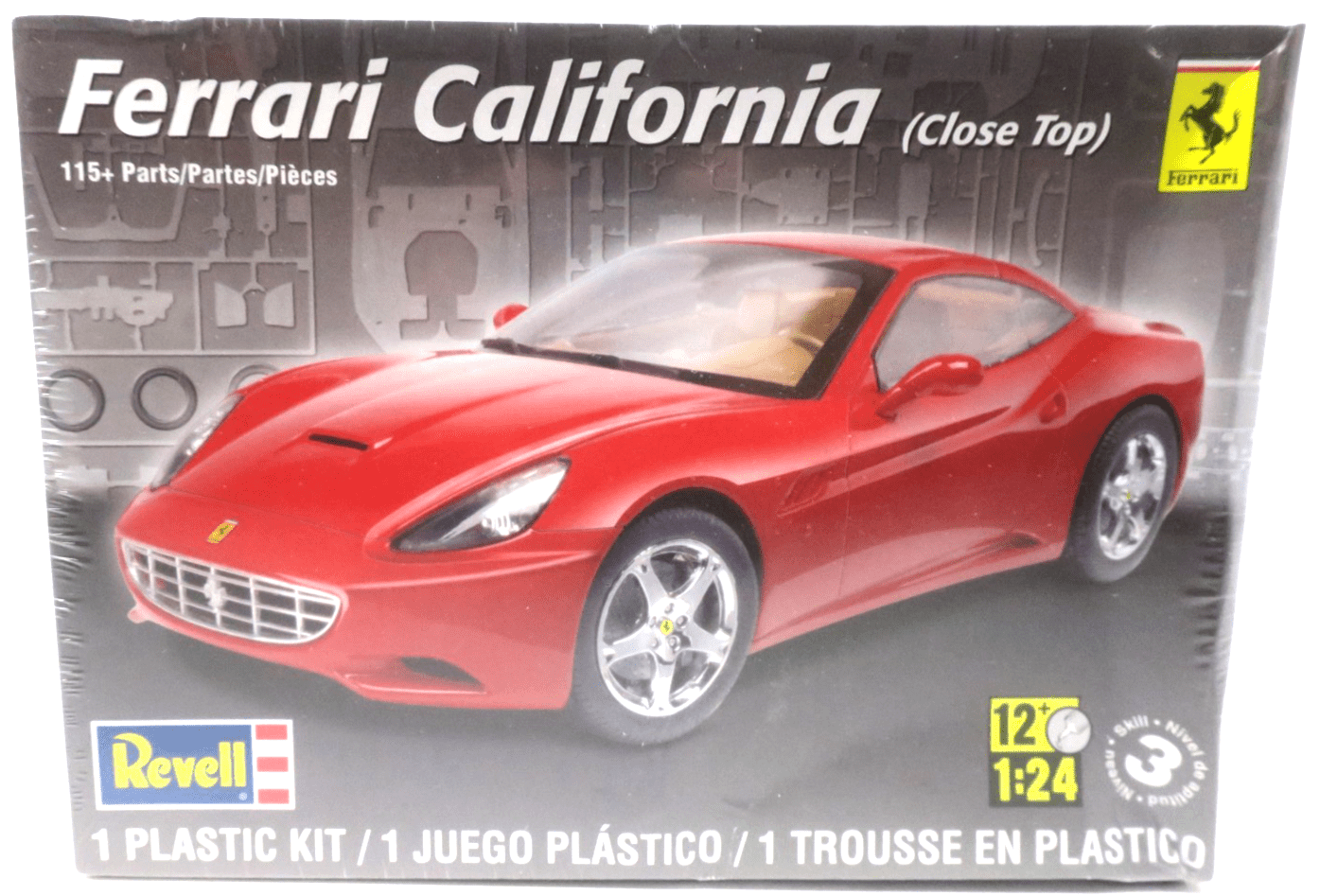 Revell 1/24 Ferrari California (Close Top) Plastic Model Kit 85-4925 SEALED - WISE GUYS HOBBIES LLC