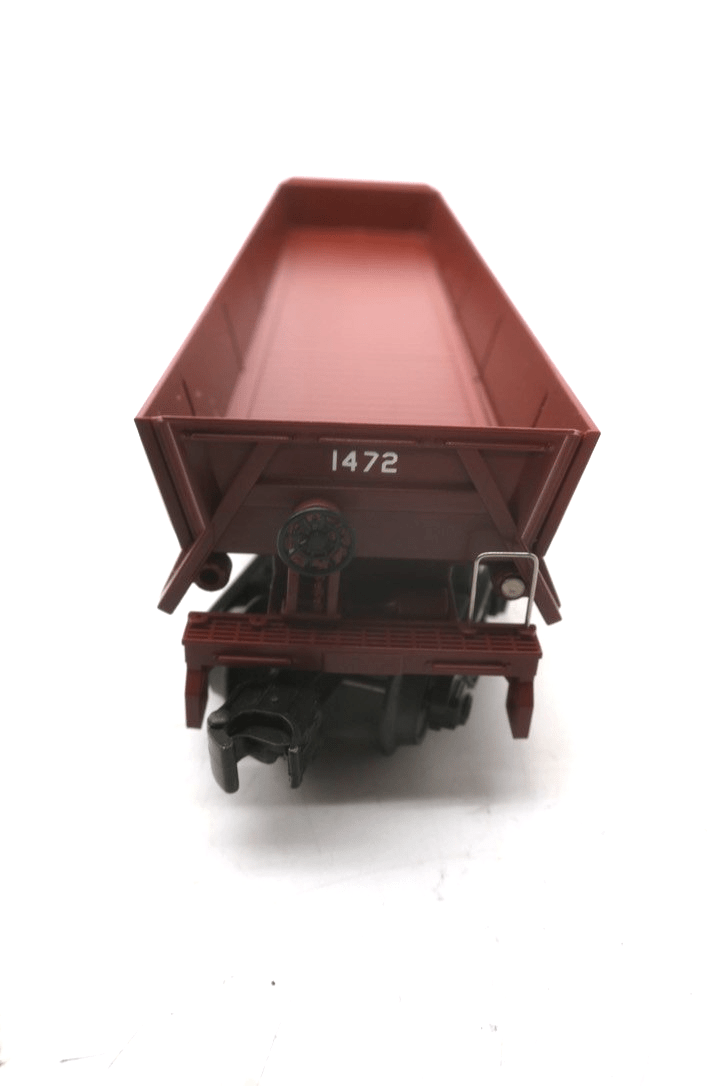 Western Maryland O Scale Premier Dump Car w/Operating Bay 20-98292 - WISE GUYS HOBBIES LLC