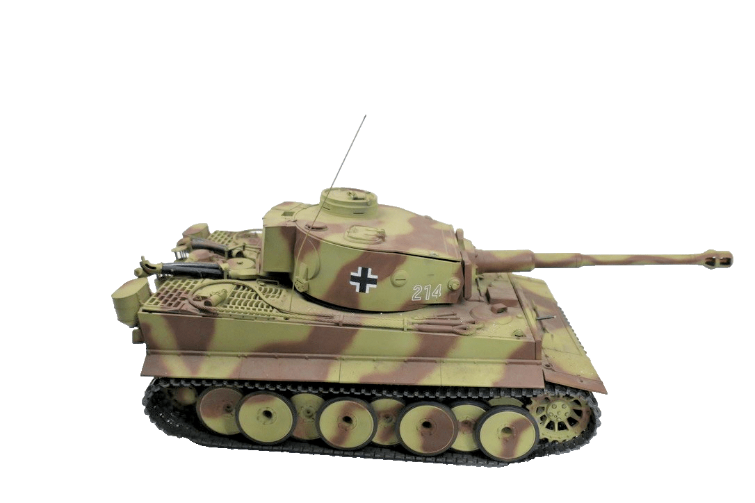 Built Tamiya 1/16 R/C Tiger 1 German Tank Full Option DMD T - 03 MF - 01 Unit - WISE GUYS HOBBIES LLC