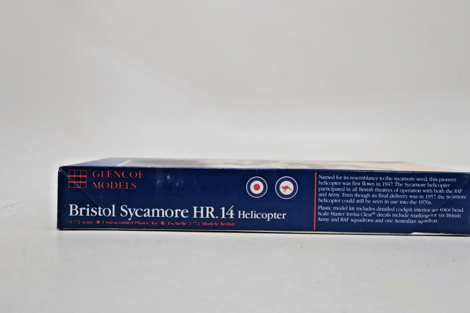 Glencoe Models 1/72 Bristol Sycamore HR.14 Model Kit 04001 - WISE GUYS HOBBIES LLC