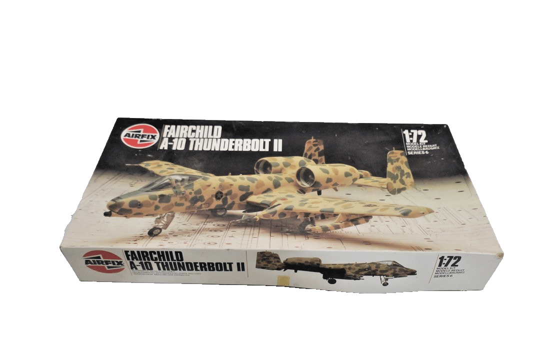 Airfix Fairchild A - 10 Thunderbolt 2 Fighter Plane - 1/72 Scale Series 6 9 06005 - WISE GUYS HOBBIES LLC