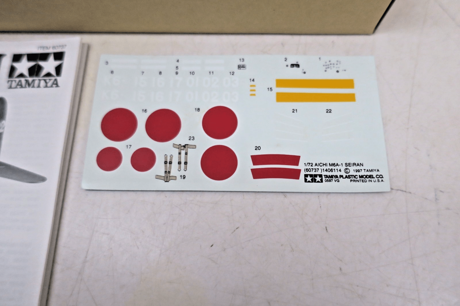 Tamiya 1/72 Aichi M6A1 Seiran Model Kit 37 - WISE GUYS HOBBIES LLC