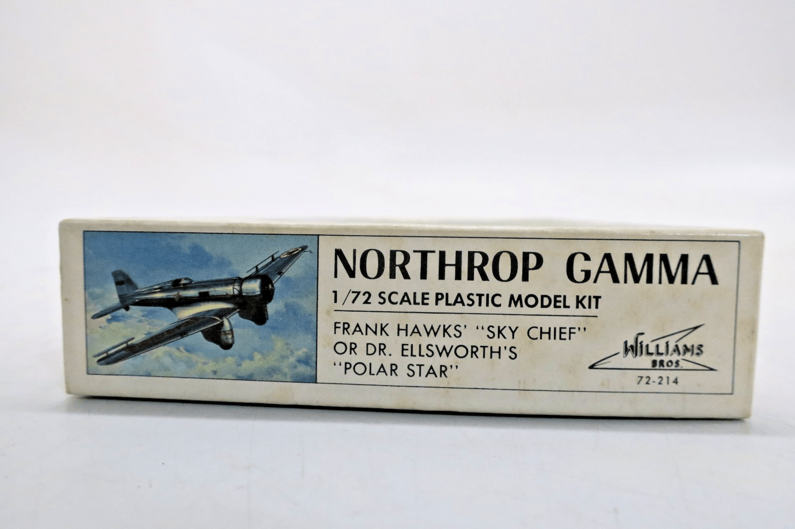 Williams Bros 1/72 Northrop Gamma Model Kit 72-214 - WISE GUYS HOBBIES LLC
