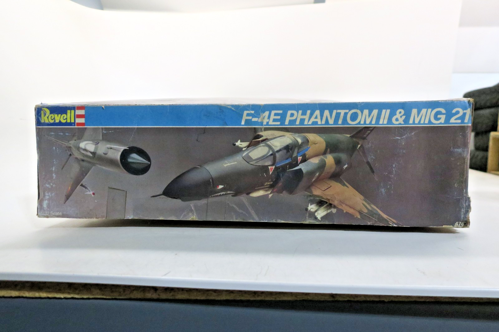 Revell 1/32 F-4E Phantom II & MiG 21 Plastic Model Kit #4747