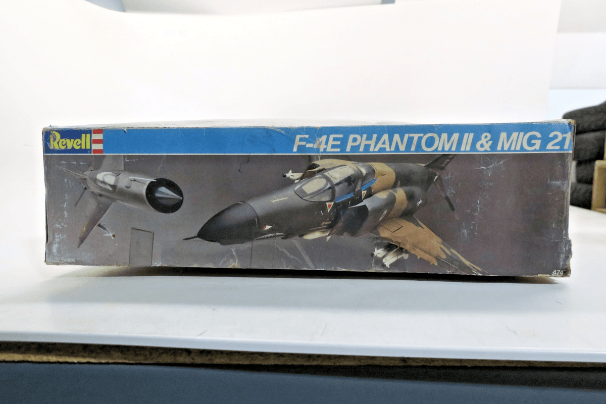 Revell 1/32 F-4E Phantom II & MiG 21 Plastic Model Kit 4747 - WISE GUYS HOBBIES LLC