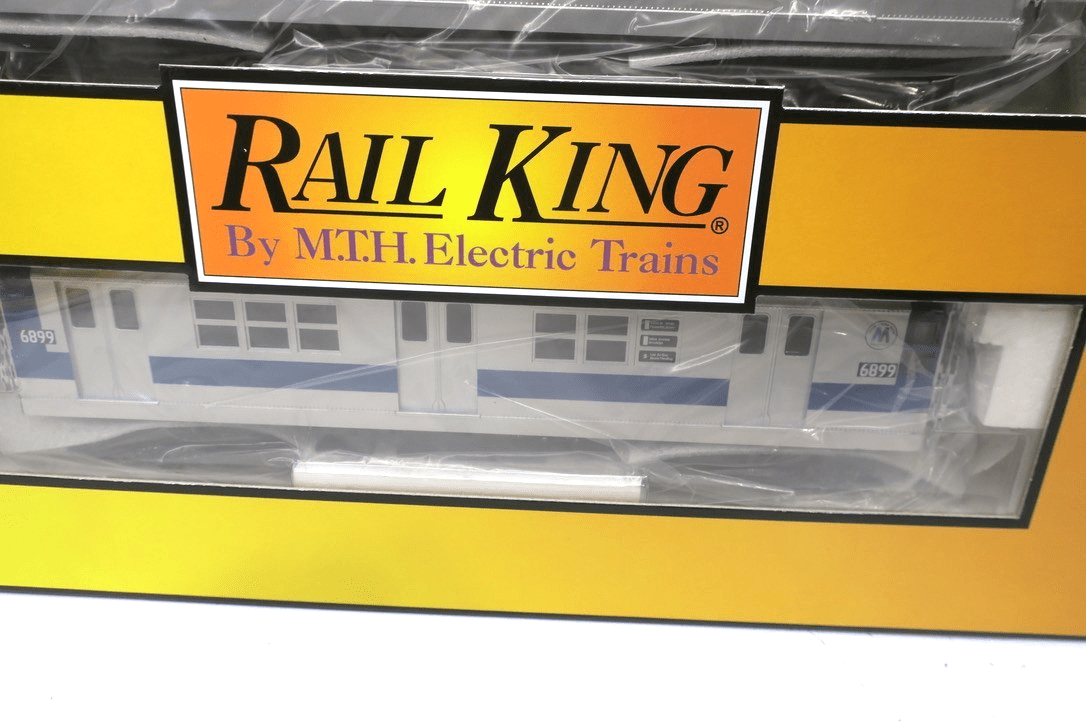 MTH Rail - King O Gauge No.30 - 2122 - 3 R - 17 NYC Metropolitan 2 - Car Subway Add - On Set - WISE GUYS HOBBIES LLC