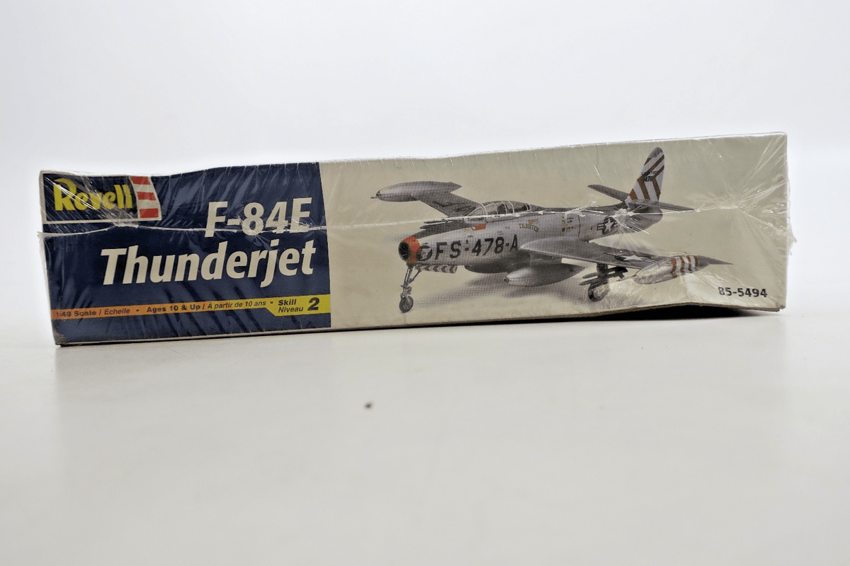 Revell 1/48 F - 84E Thunderjet Model Kit 85 - 5494 - WISE GUYS HOBBIES LLC