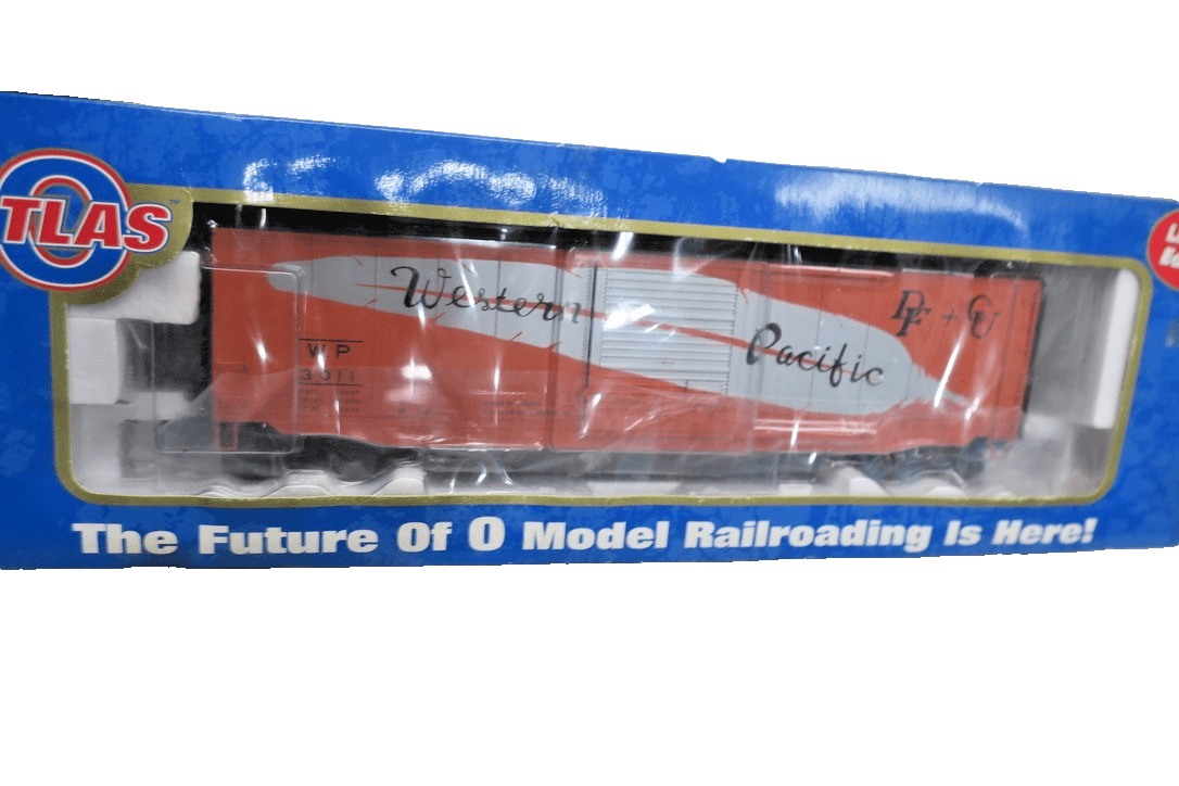 Atlas 6583 - 3 Western Pacific 50' PS - 1 Box Car, 3R, NIB - WISE GUYS HOBBIES LLC