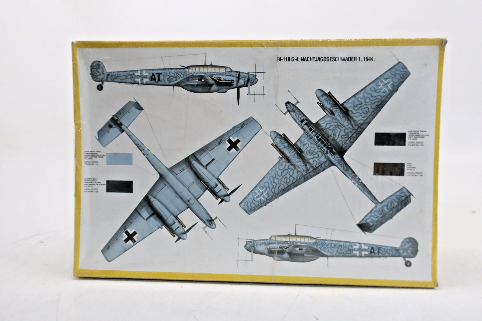 Italeri 1/72 Messerschmitt BF-110 C4/R3 Nachtjager Model Kit 039 SEALED - WISE GUYS HOBBIES LLC