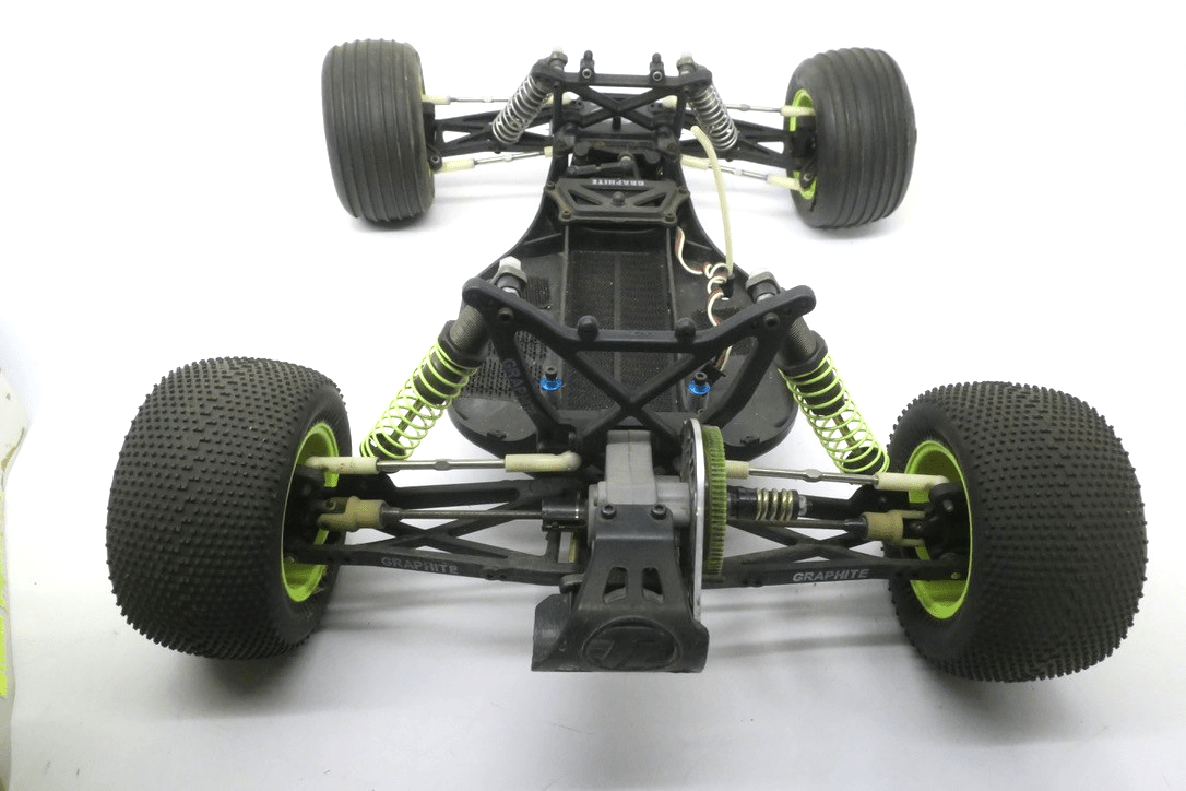 Vintage Team Losi XXXT Stadium Truck Graphite Roller - WISE GUYS HOBBIES LLC