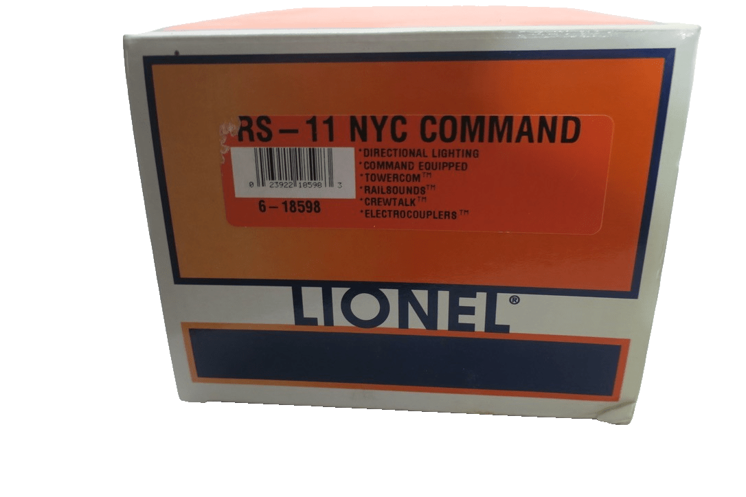 Lionel 6 - 18598 O Gauge New York Central RS - 11 Diesel Locomotive w/TMCC 8010 - WISE GUYS HOBBIES LLC