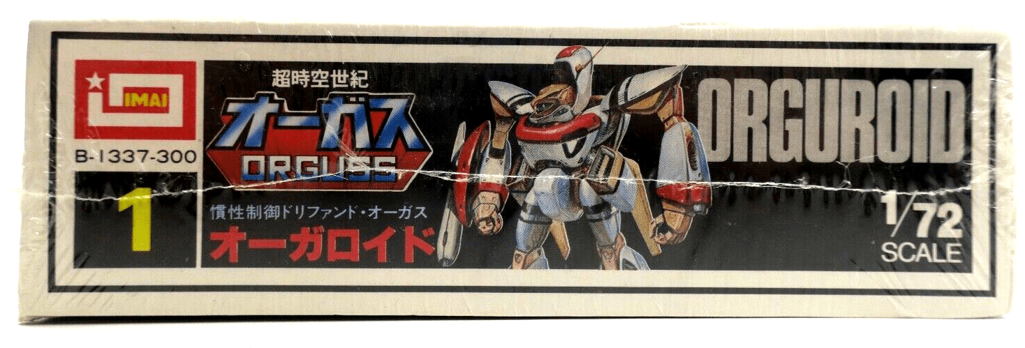 Imai Robotech Orguss 1/72 Orguroid Model Kit No. 1 B-1337-300 - WISE GUYS HOBBIES LLC