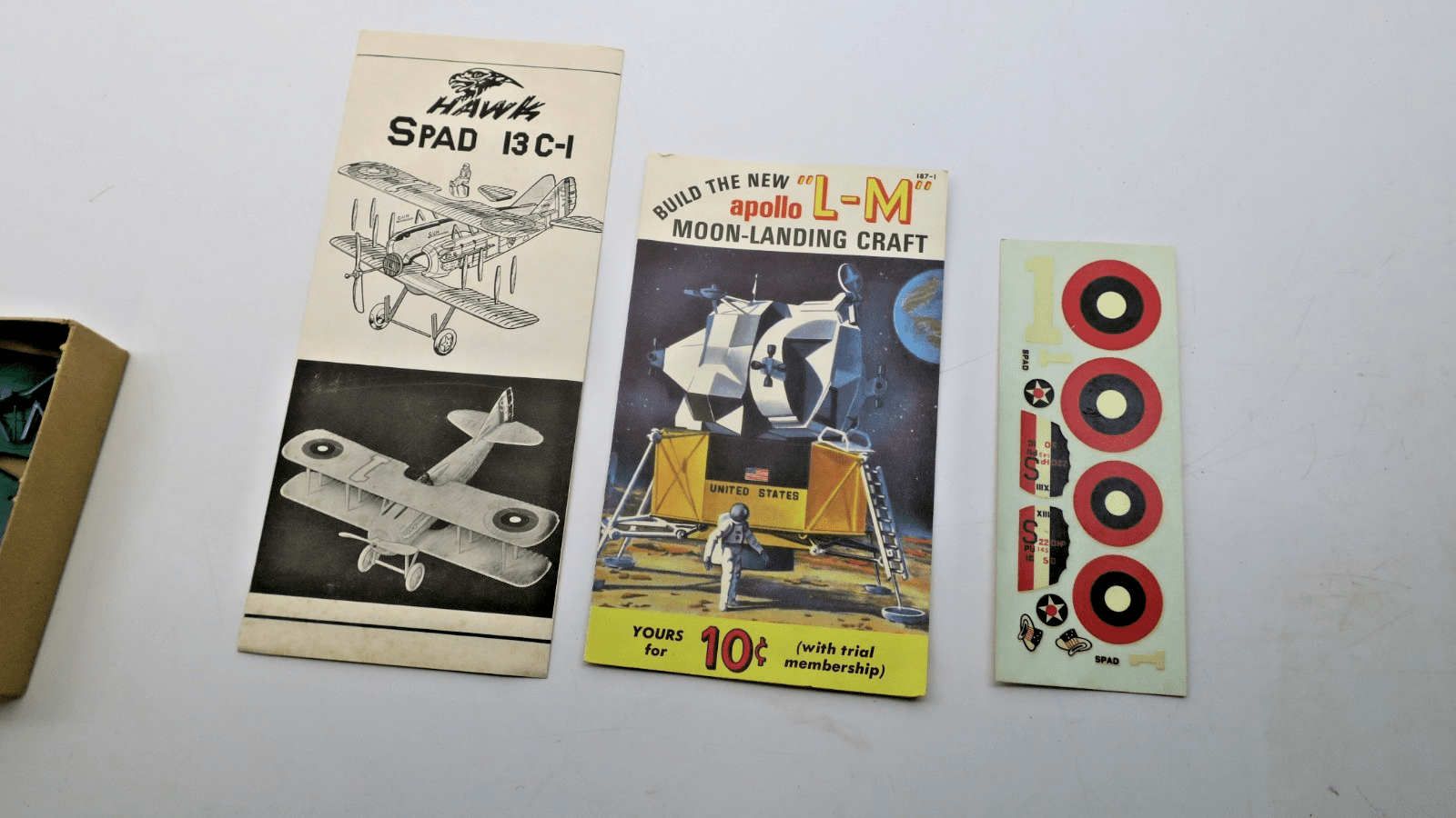 hawk 1/48 SPAD XIII Model Kit 617 - 70 - WISE GUYS HOBBIES LLC