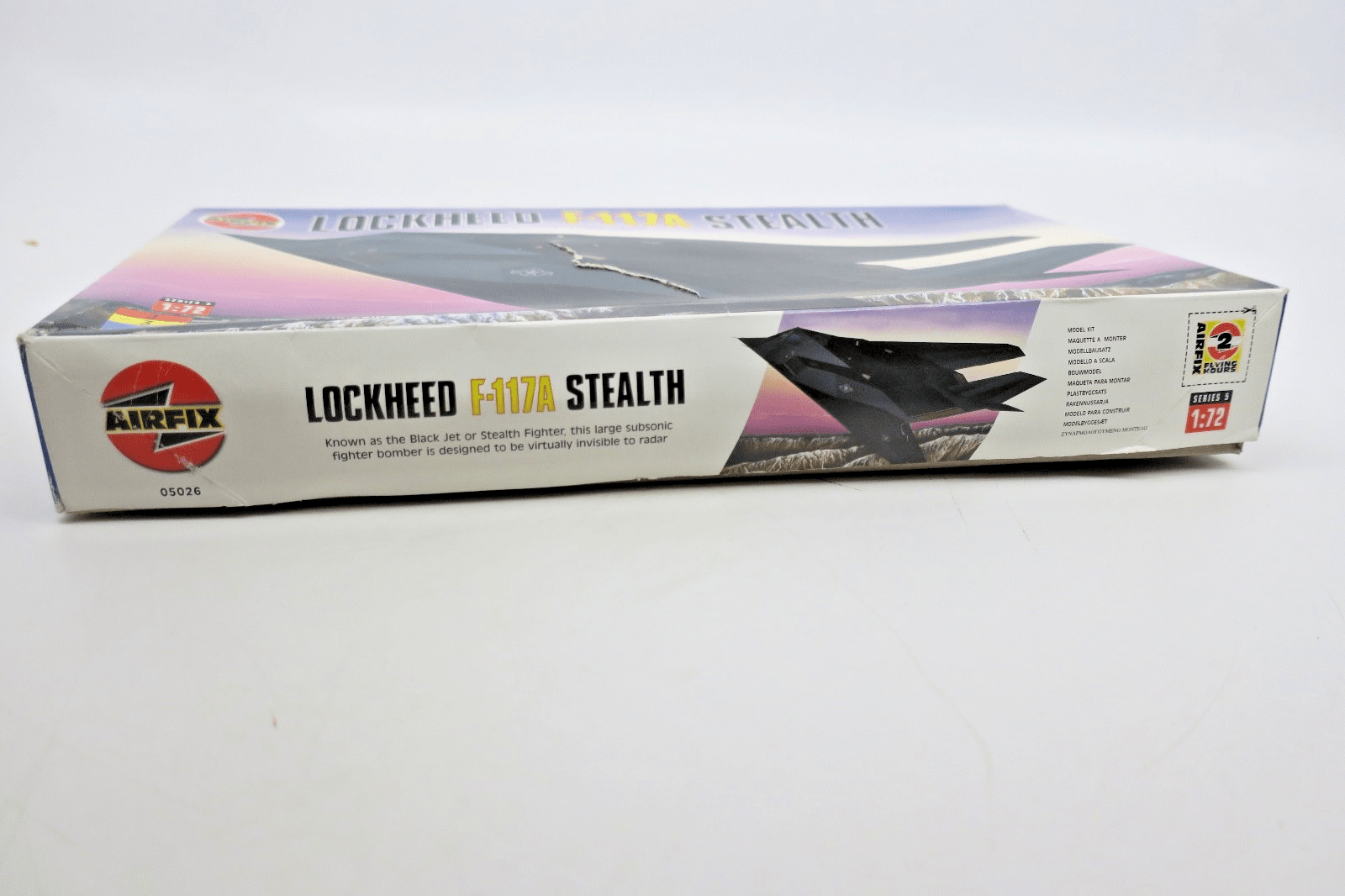 Airfix 1/72 Lockheed F-117A Stealth Model Kit - WISE GUYS HOBBIES LLC