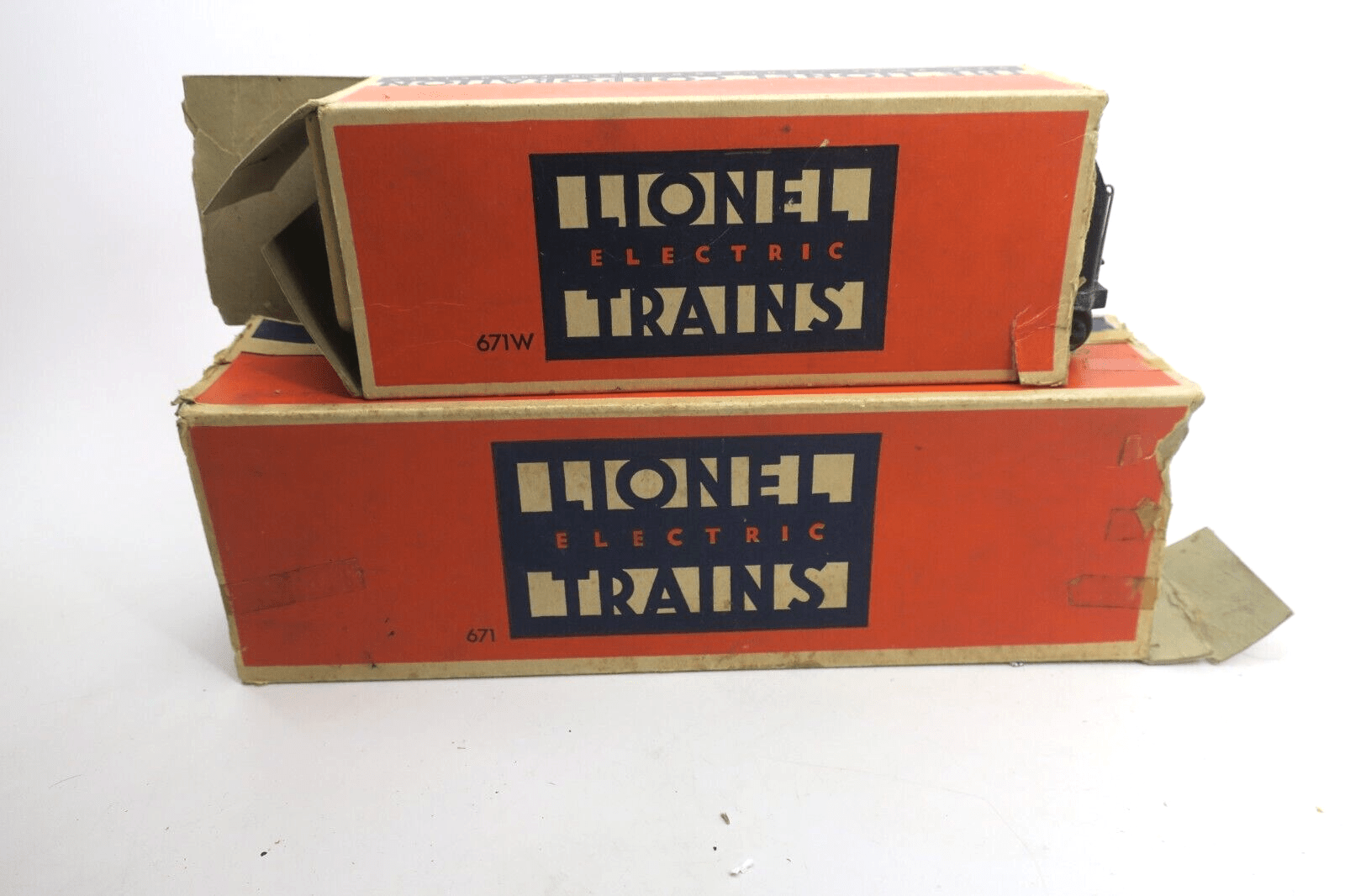 Lionel 671 O Ga Steam Turbine Locomotive w/ 671W Tender & Orig Boxes - WISE GUYS HOBBIES LLC