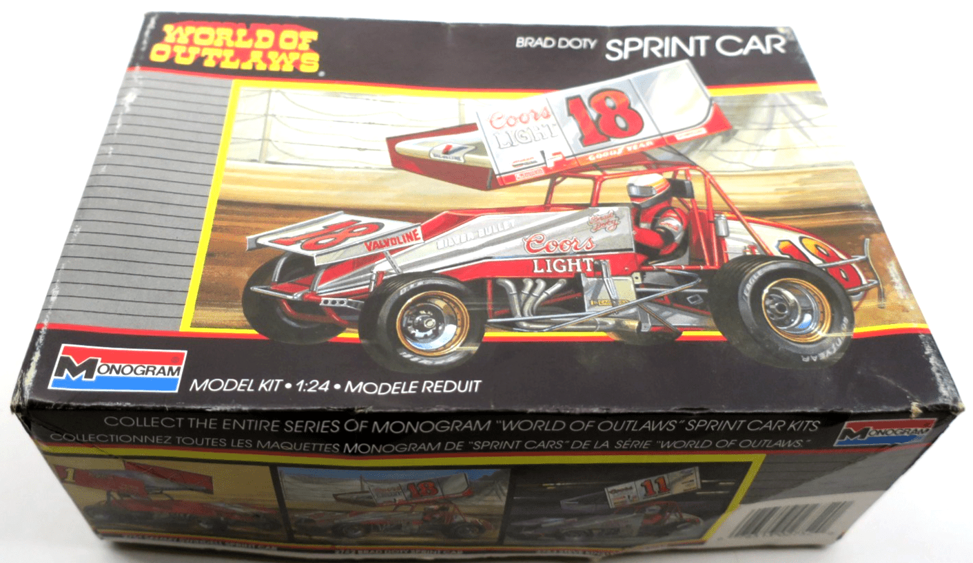 Monogram 1/24 Brad Doty Sprint Car Model Kit 2752 - WISE GUYS HOBBIES LLC