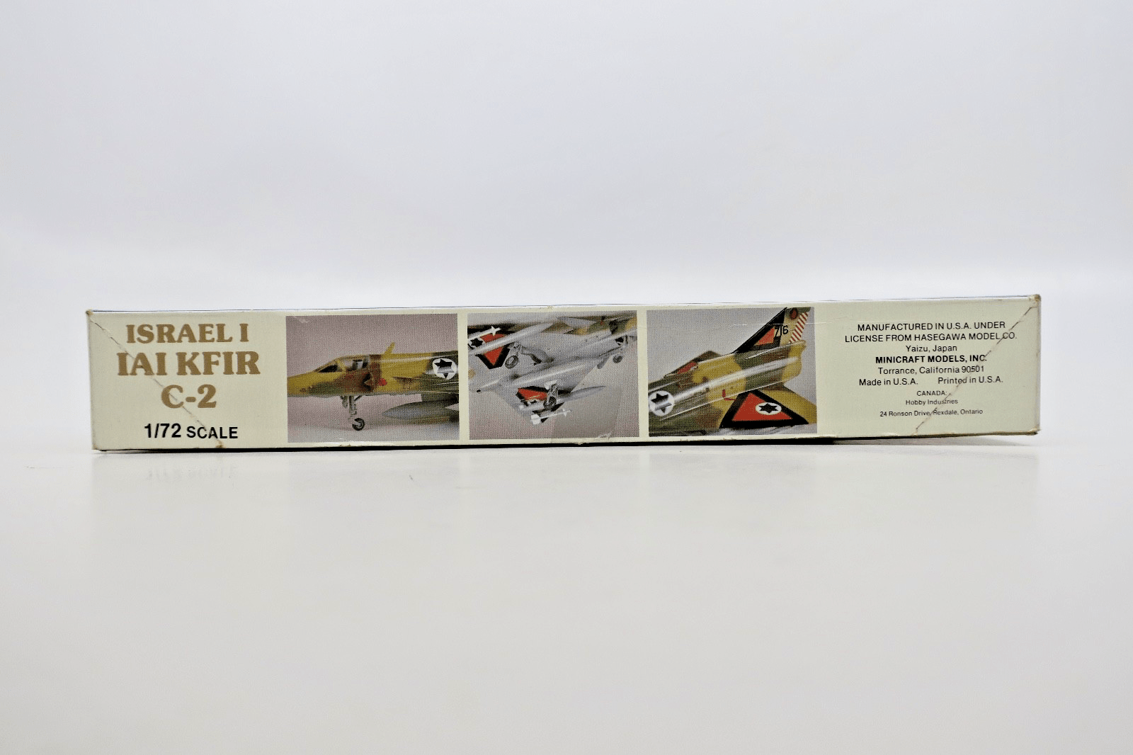 Hasegawa 1/72 IAI Kfir C - 2 Model Kit 1149 - WISE GUYS HOBBIES LLC