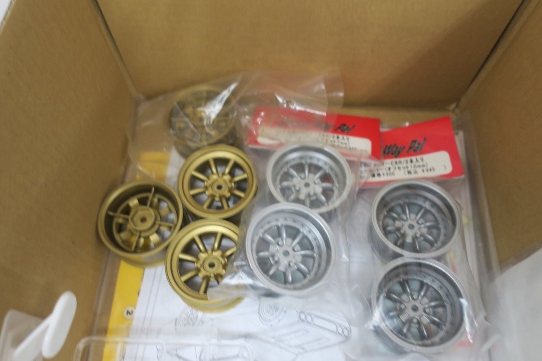 RARE 66088 ABC Skyline 2000 GTR Body Set for Tamiya W/ Wheels and upgrades - WISE GUYS HOBBIES LLC