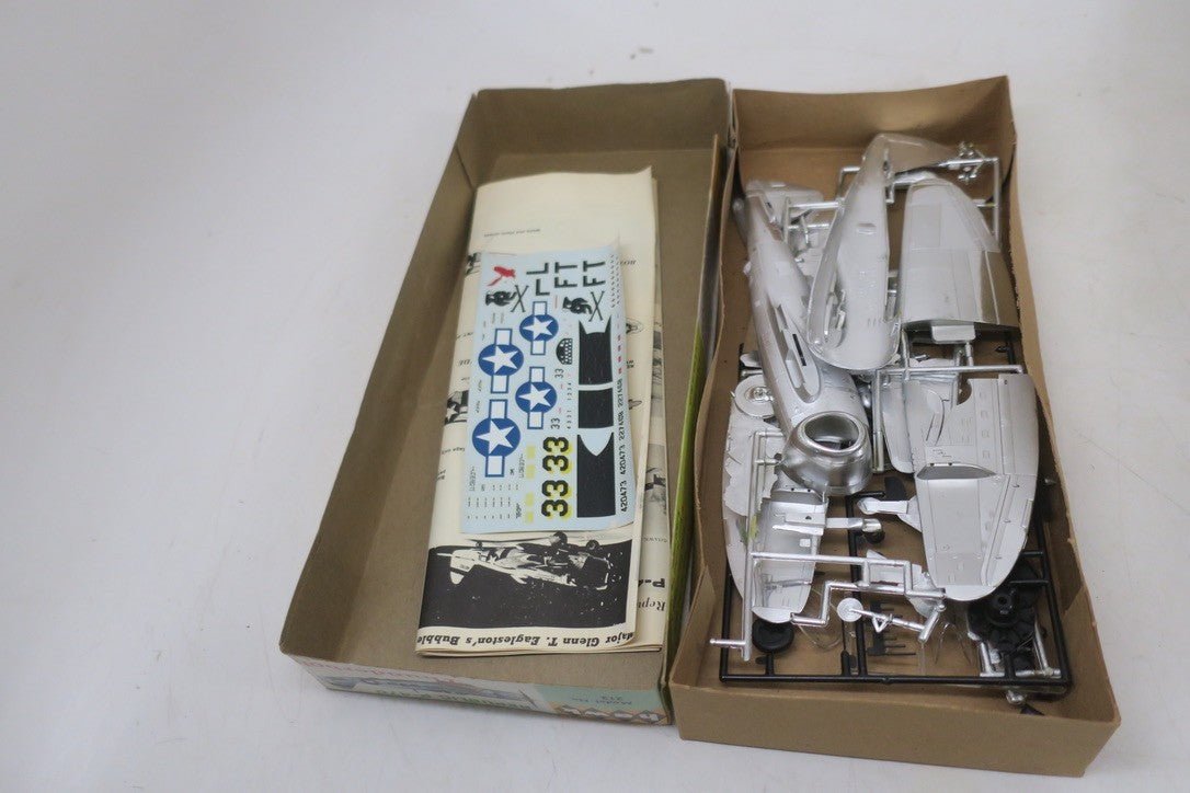 1967 Hawk P - 47D THUNDERBOLT 1/48 Chrome Plated Model Airplane Kit A/212 - 200 - WISE GUYS HOBBIES LLC