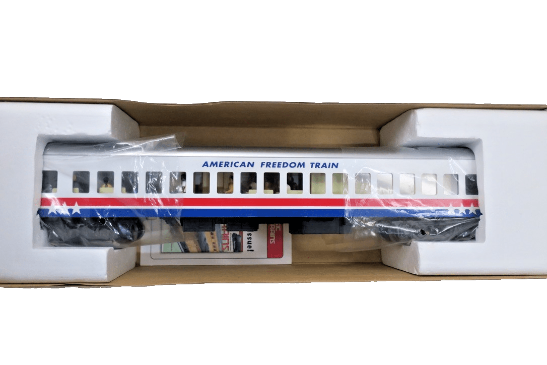 K - Line K4601 - 30205 American Freedom Train Extruded Aluminum Observation Car 205 - WISE GUYS HOBBIES LLC