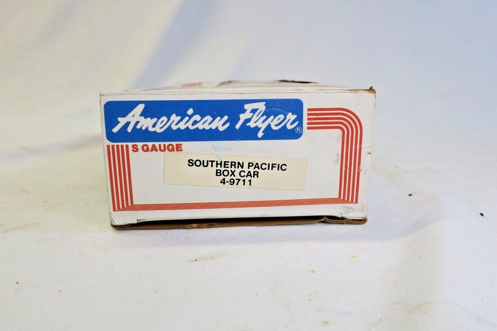 AMERICAN FLYER S GAUGE SOUTHERN PACIFIC BOX CAR 4-9711 ITEM CCS6 - WISE GUYS HOBBIES LLC