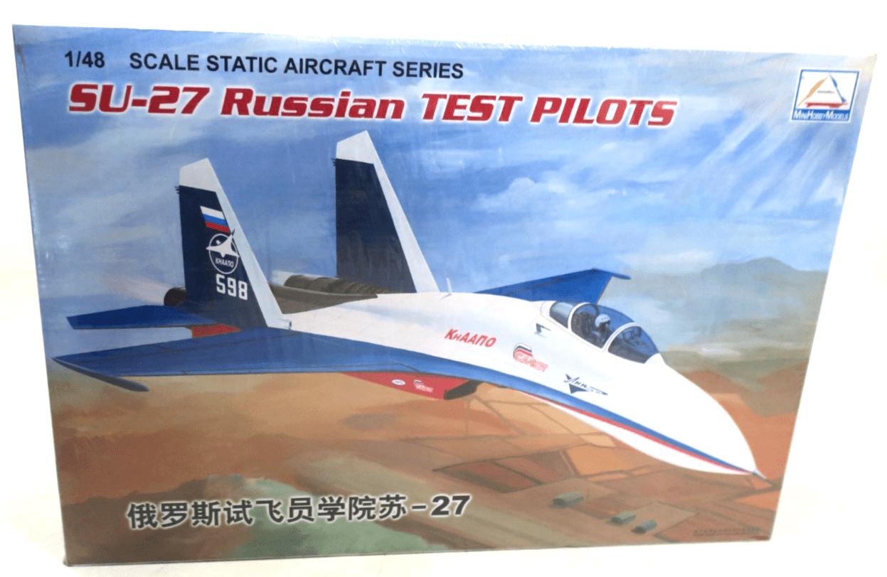 MiniHobbyModels 1/48 SU - 27 Russian Test Pilots Model Kit 06 - WISE GUYS HOBBIES LLC