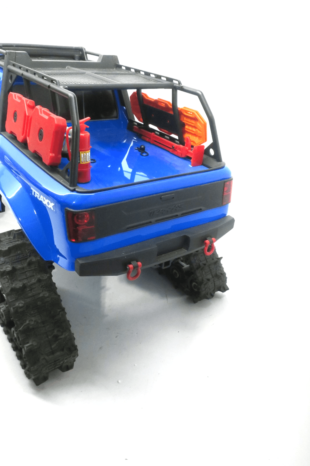 Traxxas TRX-4 All Terrain Equipped blue Clipless Body W/ Tracks - WISE GUYS HOBBIES LLC