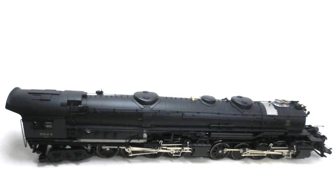 SUNSET 3RD RAIL DIVISION BRASS 3 - RAIL, B&O 2 - 8 - 8 - 4 EM - 1, 7624, MINT IN BOX - WISE GUYS HOBBIES LLC