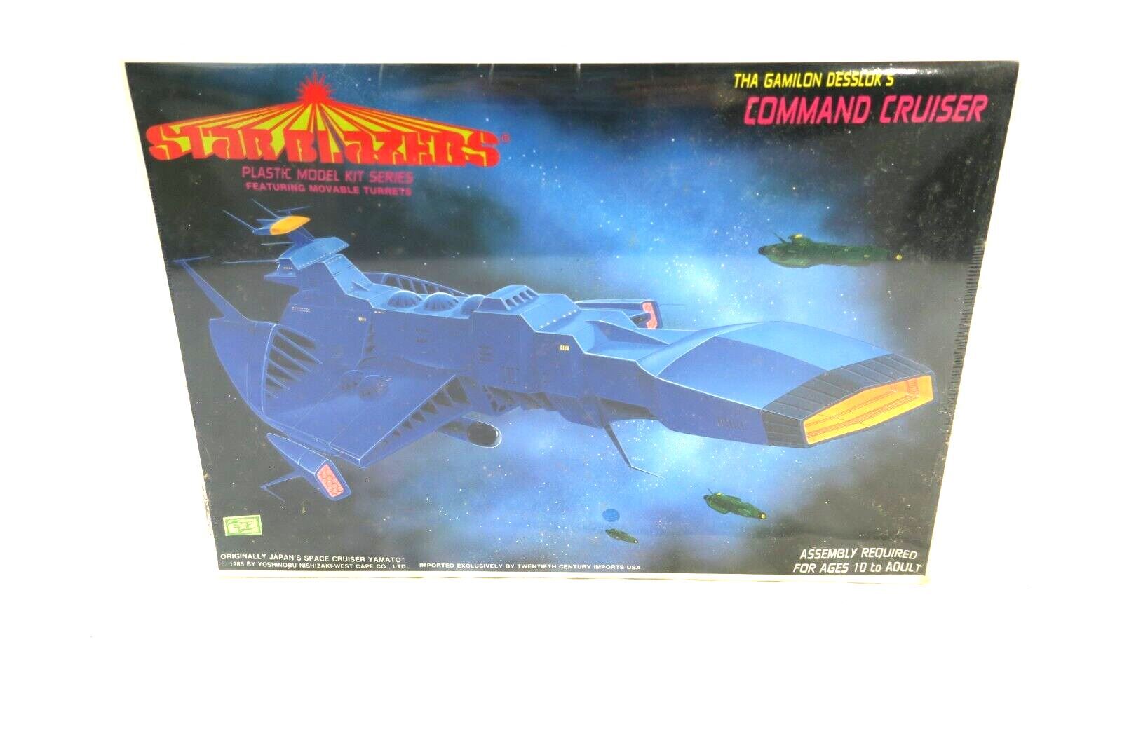 Star Blazers The Gamilon Desslok's Command Cruiser 1/6000 TCI Model Kit 36150 E2 - WISE GUYS HOBBIES LLC