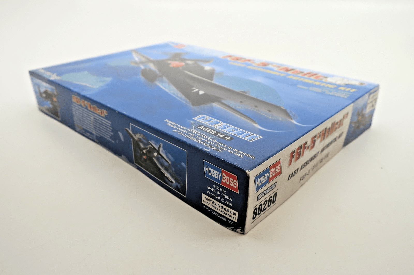 Hobby Boss 1/72 F6F - 5 Hellcat Model Kit - WISE GUYS HOBBIES LLC