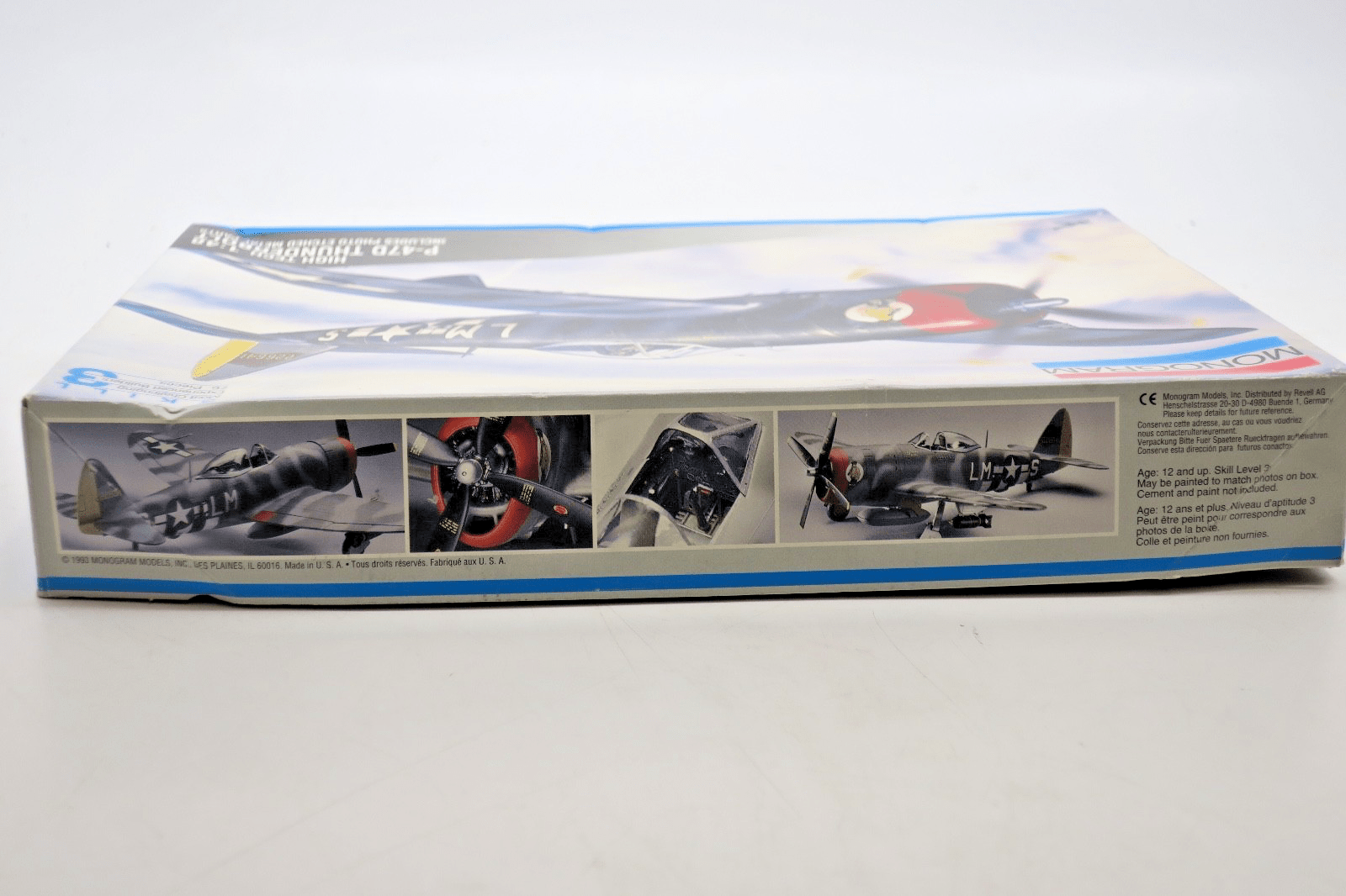 Monogram 1/48 P-47D Thunderbolt High Tech Model Kit 5487 - WISE GUYS HOBBIES LLC