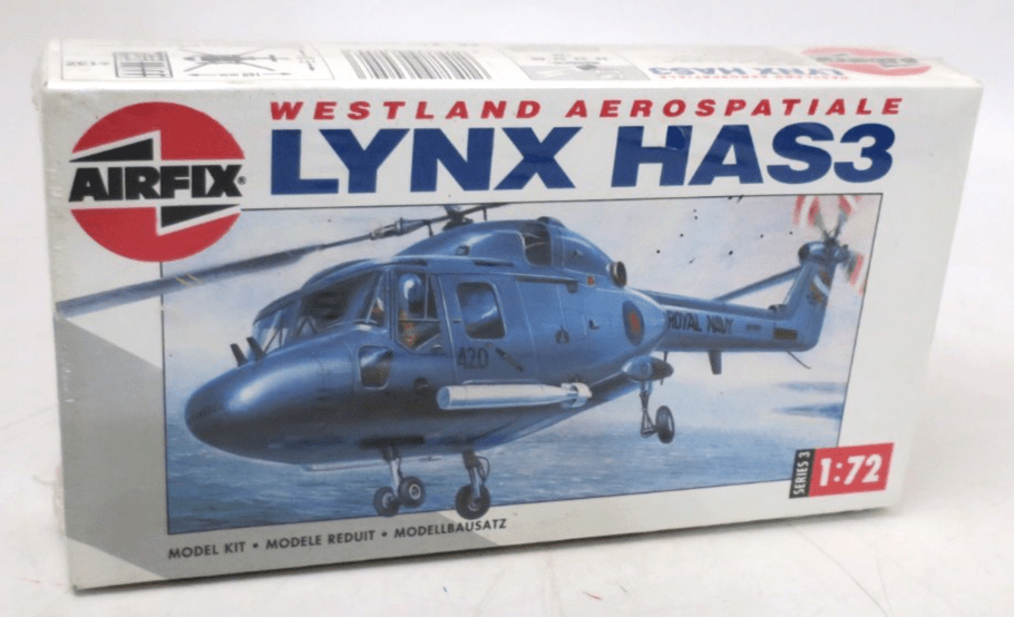 Airfix 1/72 Westland Aerospatiale Lynx HAS3 Model Kit 03054 SEALED - WISE GUYS HOBBIES LLC