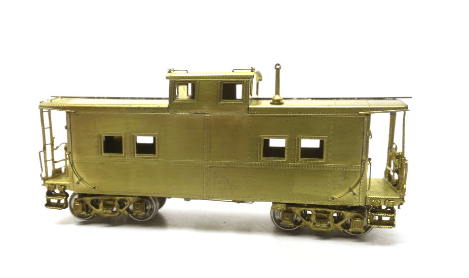 HO Overland Models OMI 1248 Brass Reading Steel Caboose - WISE GUYS HOBBIES LLC