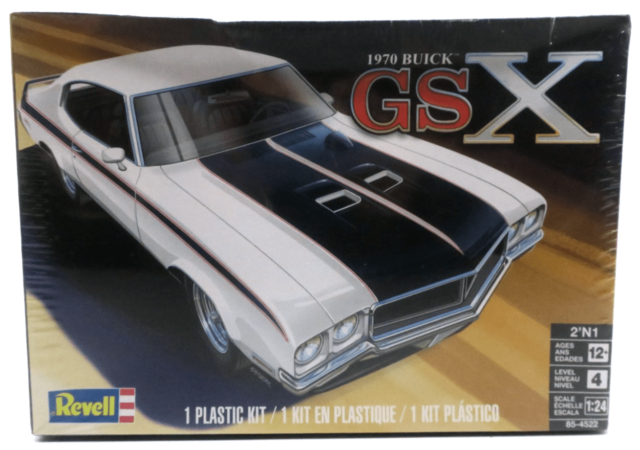 Revell 1/24 1970 Buick GSX Plastic Model Kit 85-4522 SEALED - WISE GUYS HOBBIES LLC