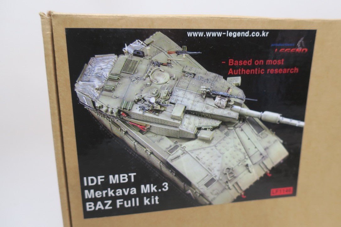 Legend Productions 1/35 IDF MBT Merkava Mk.III BAZ (Barak Zoher) Full kit LF1146 - WISE GUYS HOBBIES LLC