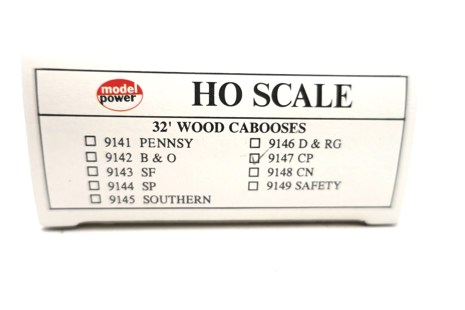 NEW IN BOX HO HEAVYWEIGHT 9147 CP (CANADIAN PACIFIC) 437111 CABOOSE - WISE GUYS HOBBIES LLC