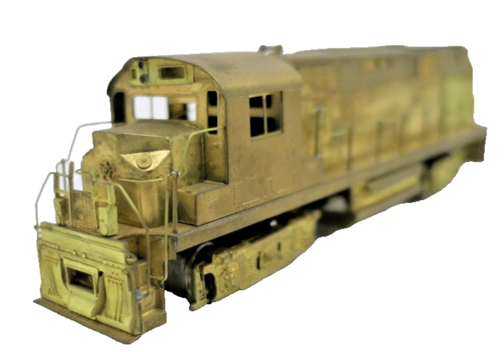 Vintage Alco Models DL - 640 HO Brass Diesel Train Locomotive Unpainted - WISE GUYS HOBBIES LLC