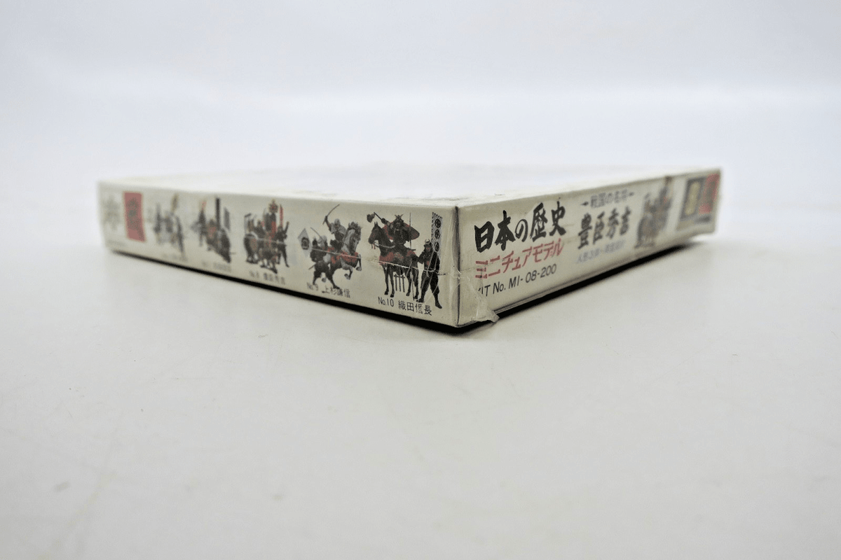 Aoshima Japan History Miniature 1/35 Toyotomi Hideyoshi Model Kit 8 - WISE GUYS HOBBIES LLC