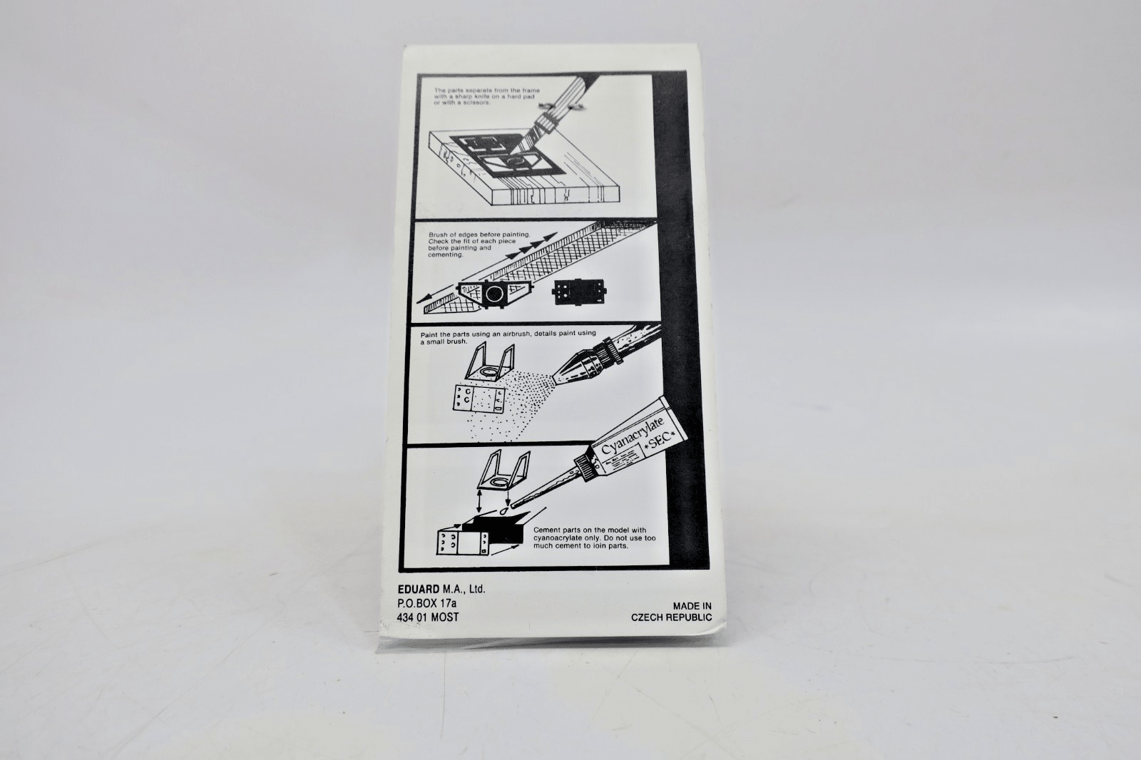 Eduard Photo Etch 1/72 F 104 C Detail Set 72 - 112 - WISE GUYS HOBBIES LLC