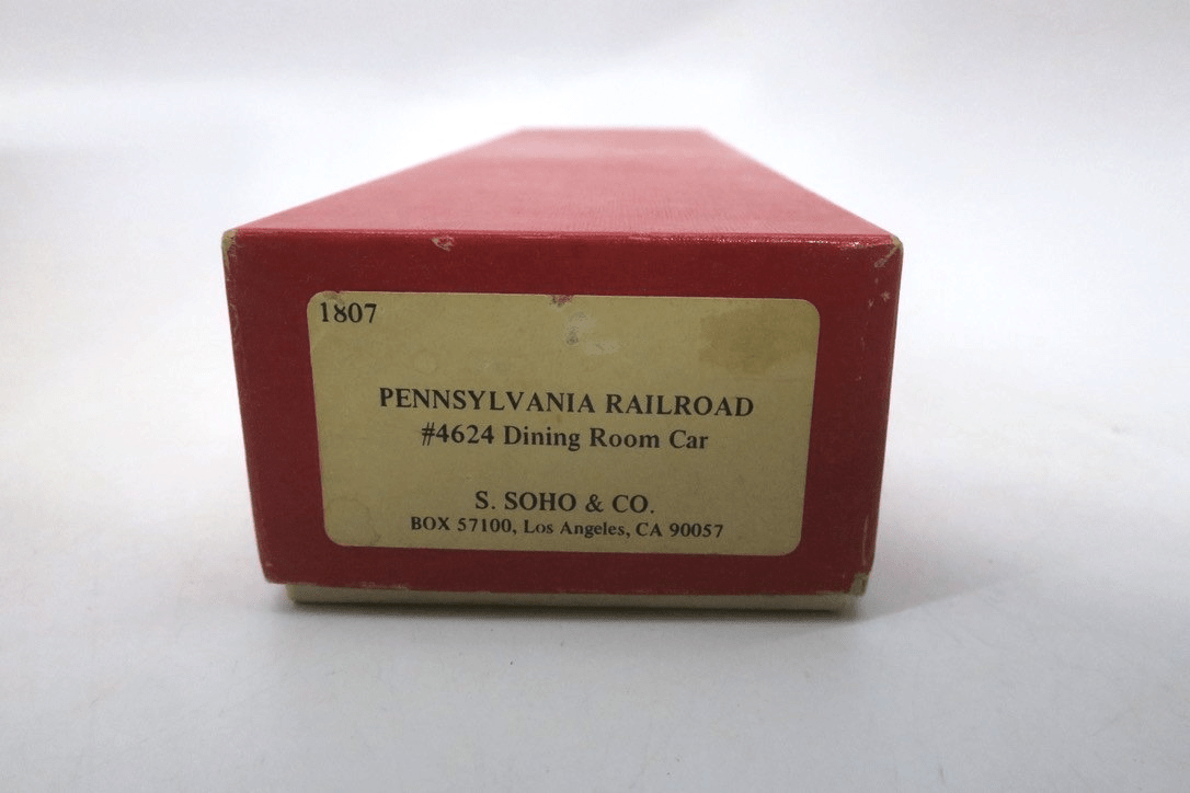 HO Brass Model - Soho 1807 Pennsylvania 4624 Dining - Plated - WISE GUYS HOBBIES LLC