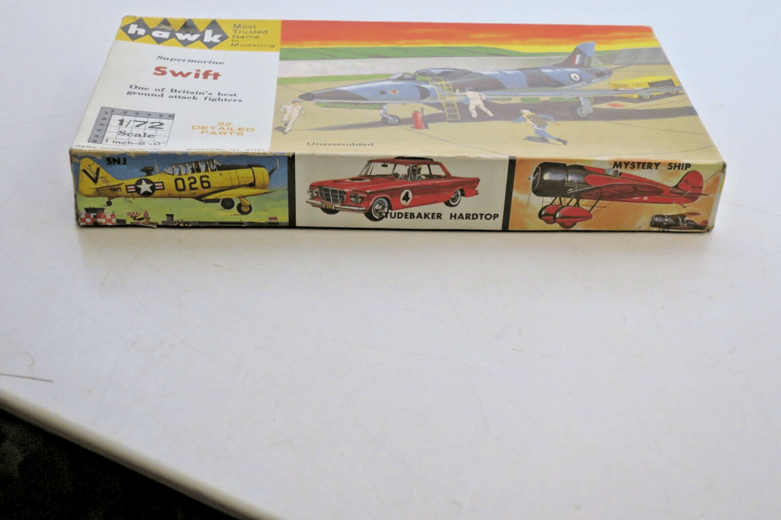 Hawk 1/72 Supermarine Swift Model Kit 607 - WISE GUYS HOBBIES LLC